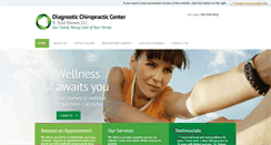 Desktop Screenshot of diagnosticchiropractic.com